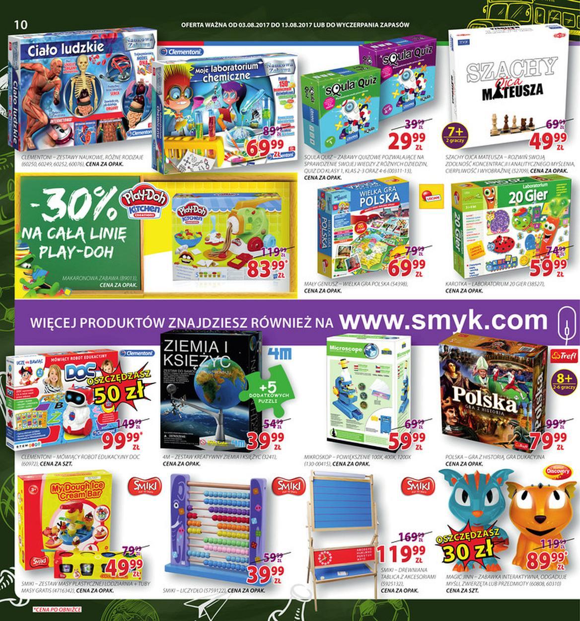 Gazetka promocyjna Smyk str. 10