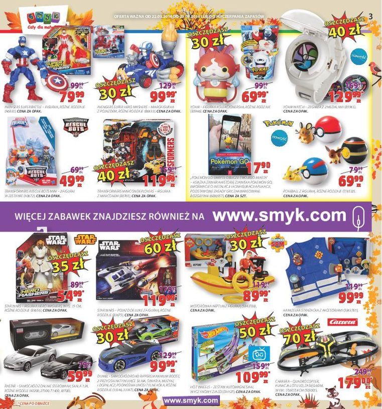 Gazetka promocyjna Smyk str. 3