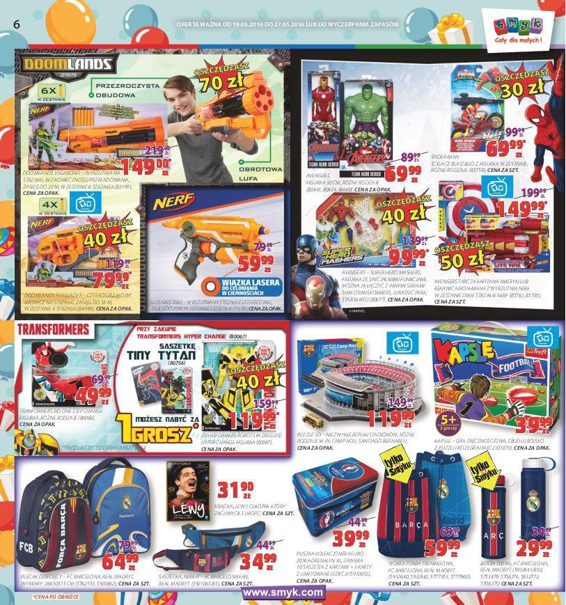 Gazetka promocyjna Smyk str. 6