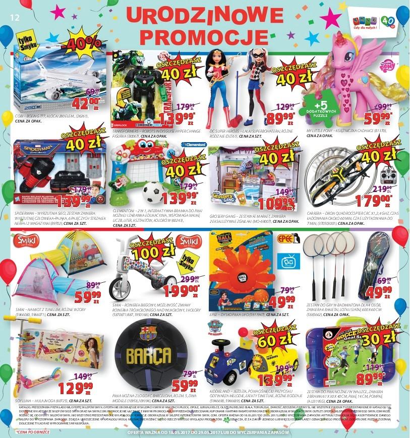 Gazetka promocyjna Smyk str. 12