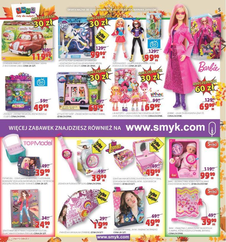 Gazetka promocyjna Smyk str. 5