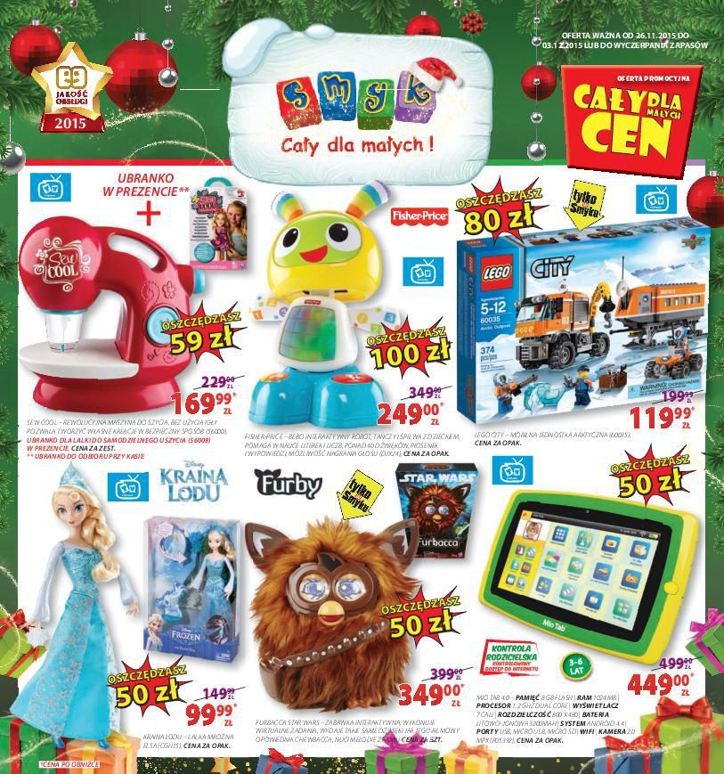 Gazetka promocyjna Smyk str. 1