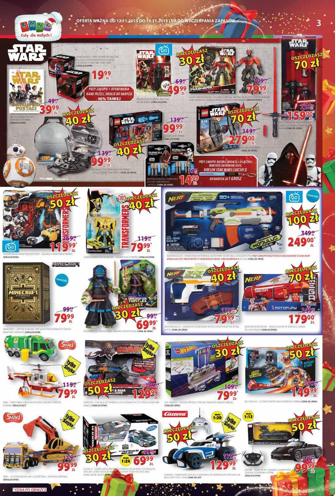 Gazetka promocyjna Smyk str. 3