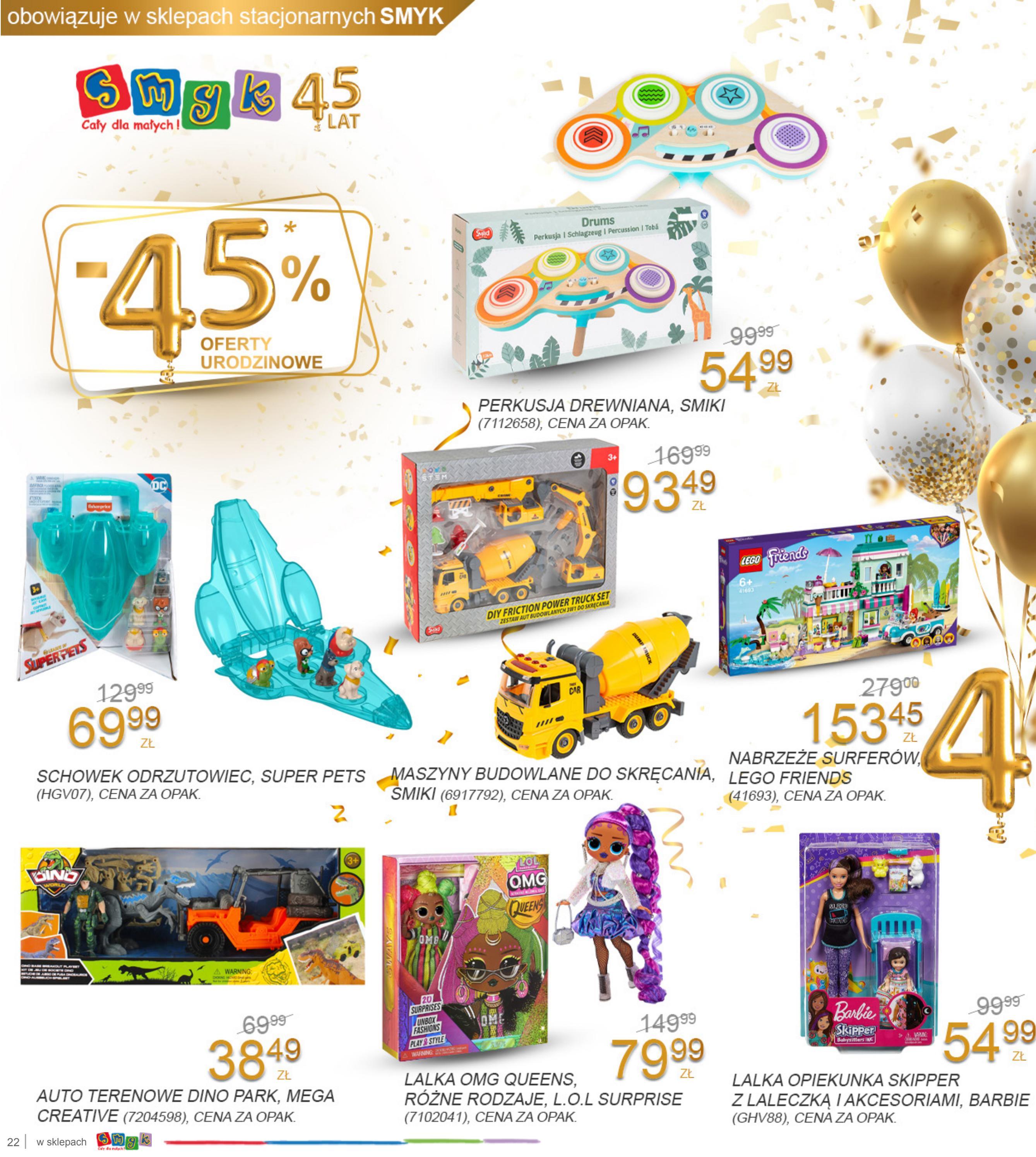Gazetka promocyjna Smyk str. 22