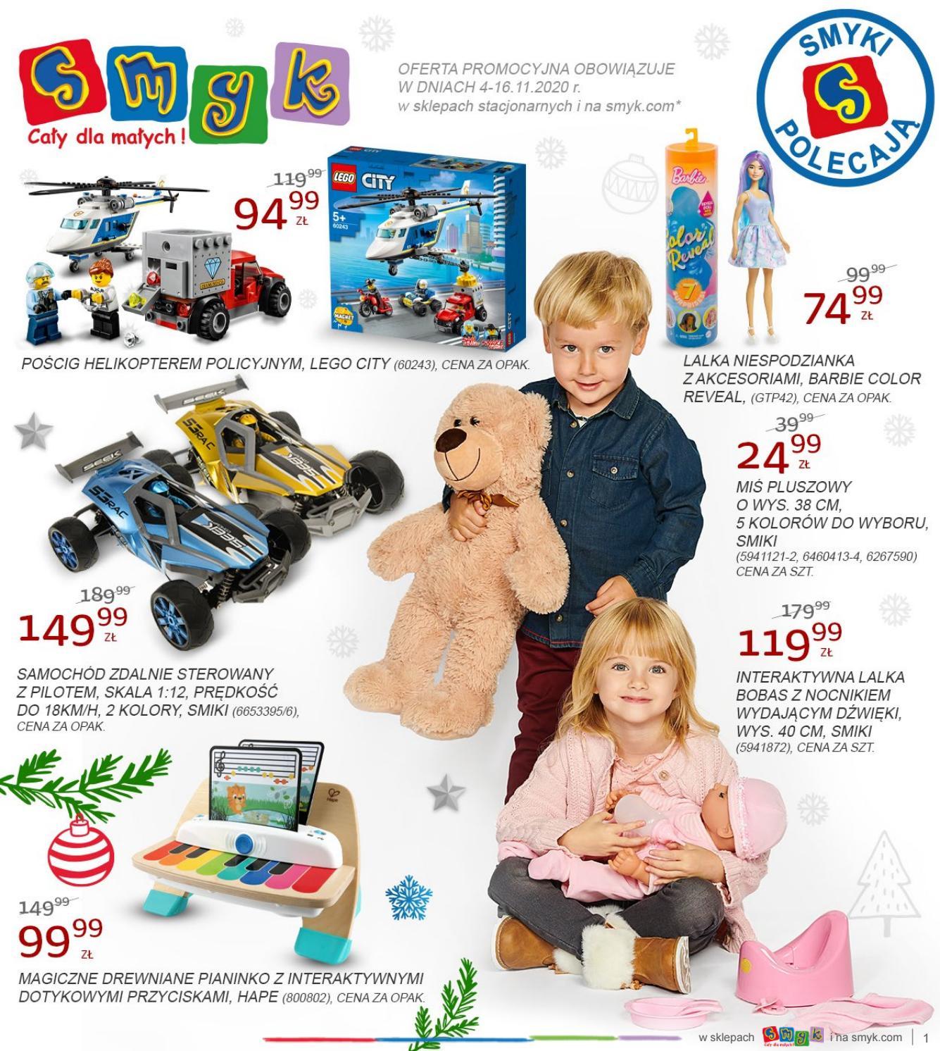 Gazetka promocyjna Smyk str. 1